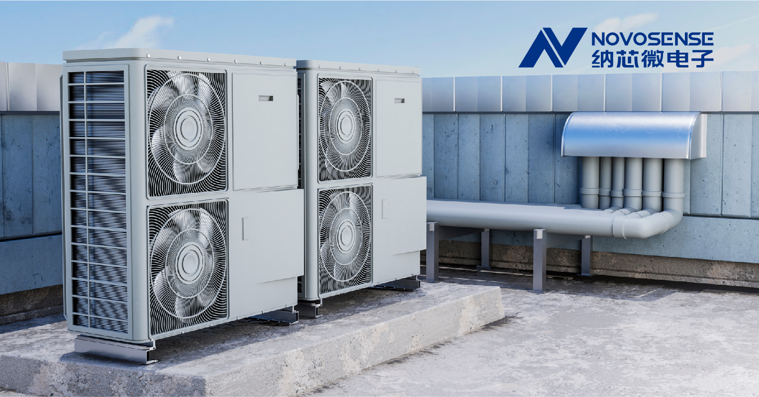 传感器：让中央空调更节能环保，精确测量温湿度、压力和电流